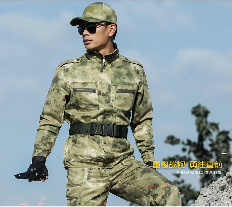 4XL Весна тактическая боевая униформа на открытом воздухе Пеший Туризм отслеживание рыбы во время рыбалки охоты одежда камуфляжные костюмы Для мужчин Для женщин рубашка Комплекты штанов