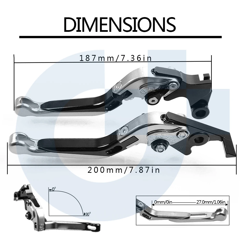Для HONDA CB600F 2007-2013 CNC алюминиевые аксессуары для мотоциклов регулируемые складные