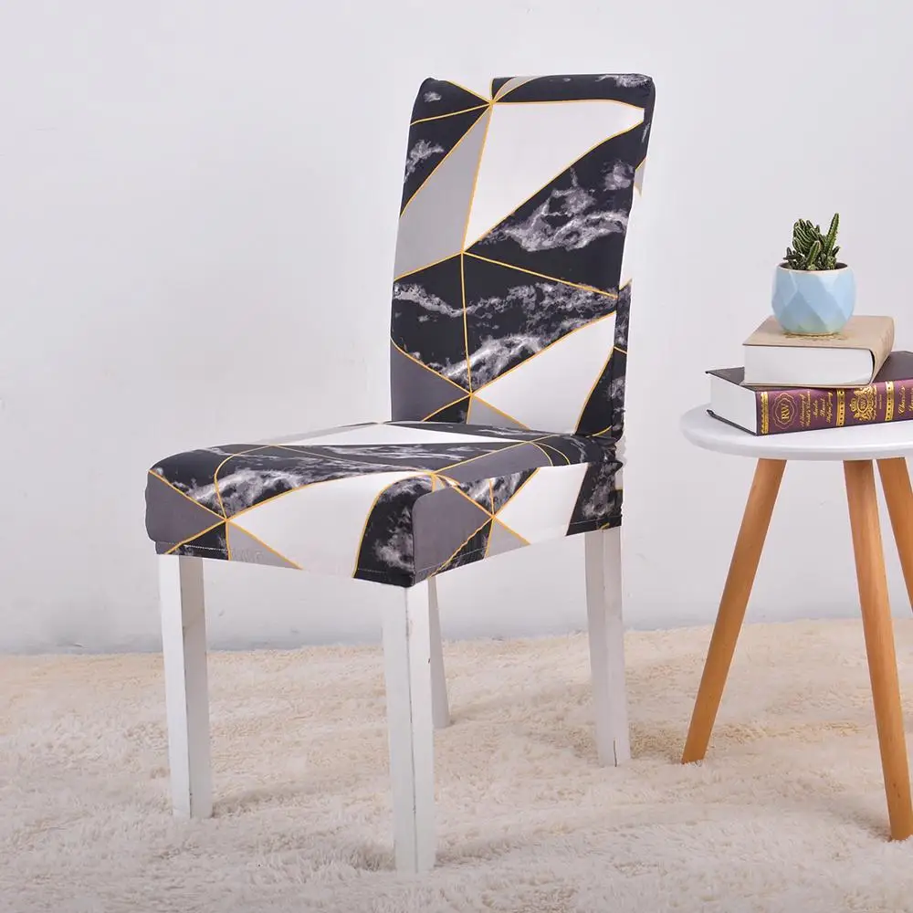 Чехлы для стульев с цветочными листьями кухонные обеденные подушек кресла