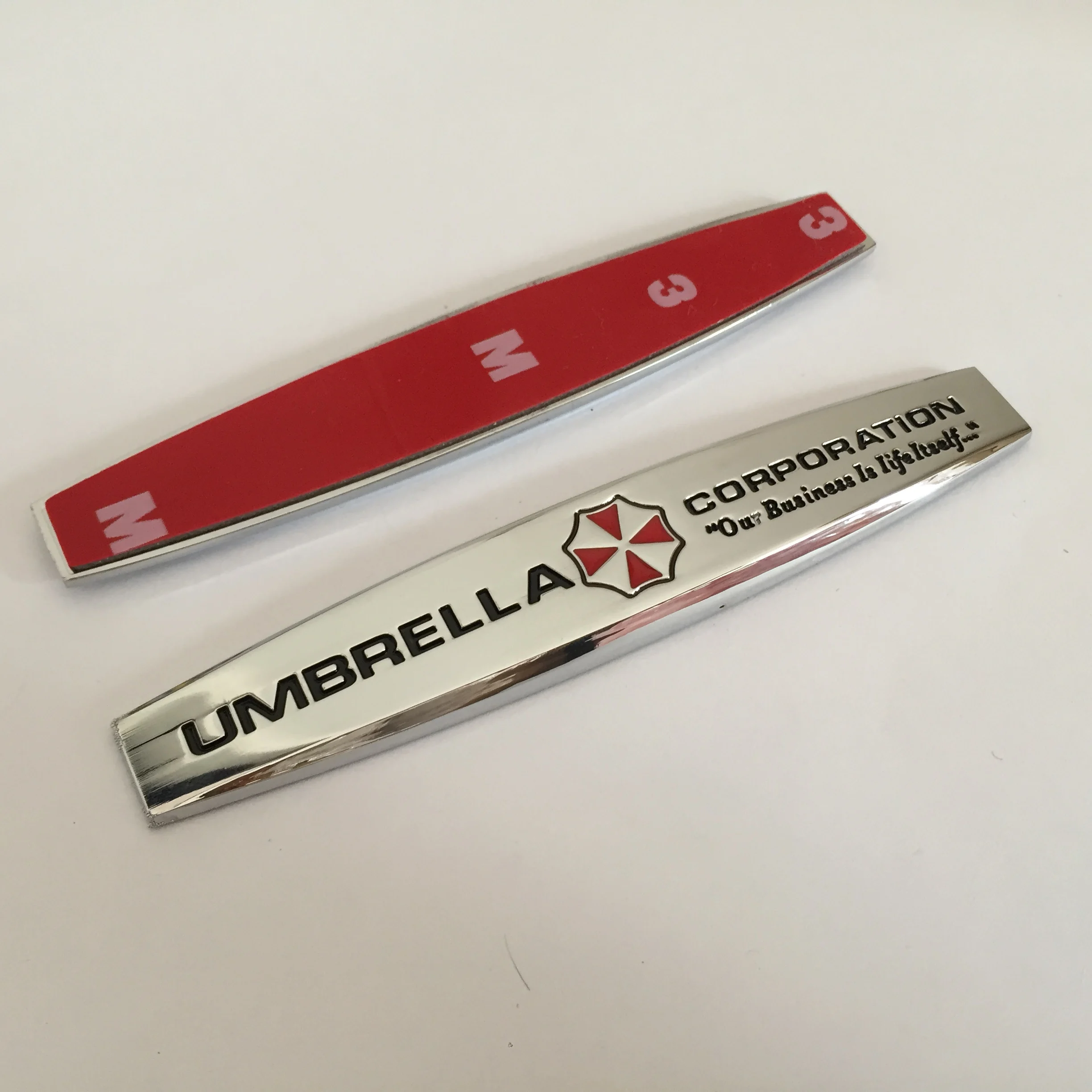 2 шт. значок-эмблема UMBRELLA CORPORATION для боковых крыльев автомобиля | Автомобили и