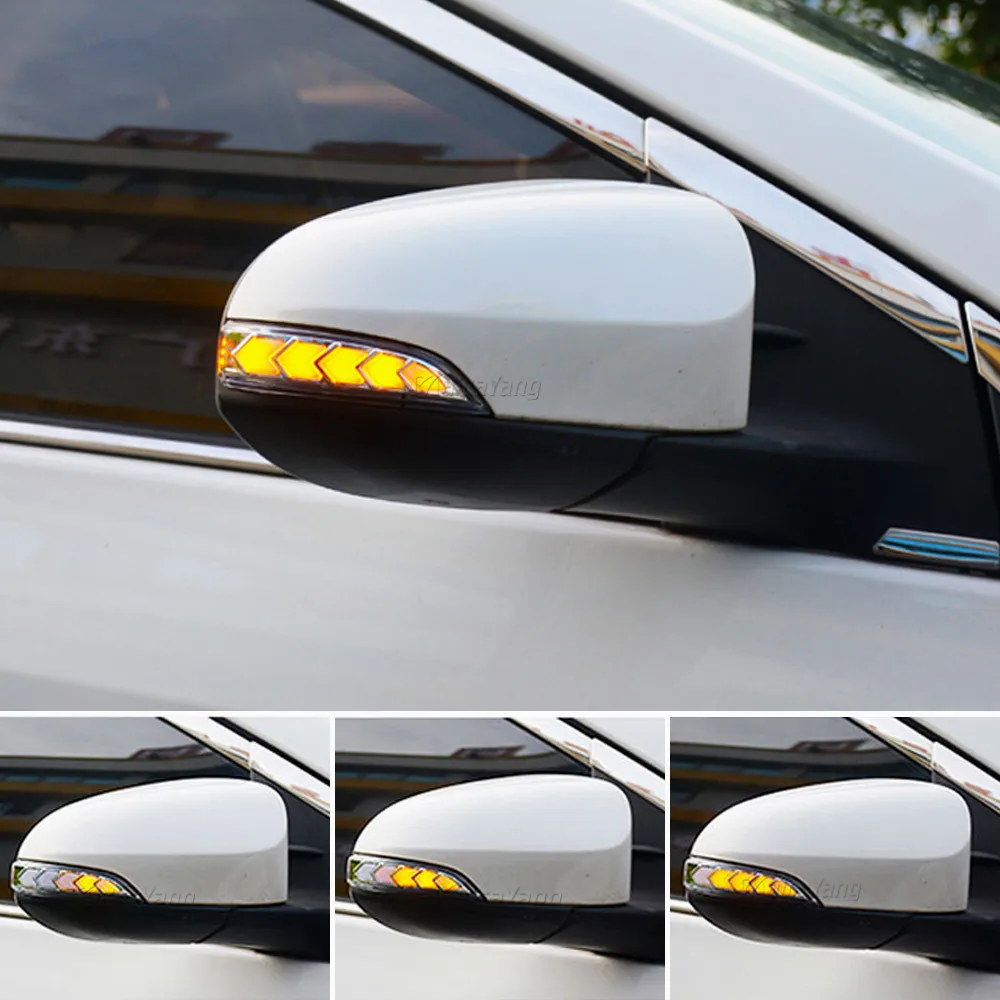 Per Toyota Camry Corolla Prius C Venza Altis Scion iM Yaris Avalon Dinamica LED Segnale di Girata Blinker Indicatore Laterale Dello Specchio luce