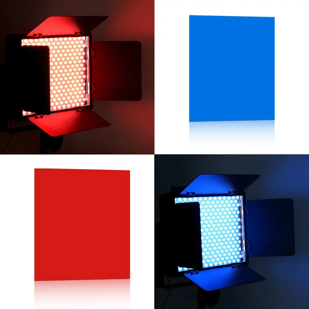 

New 30CM Color Card For Flash Gel Sheet Transparent Color Correction Light Gel 8-color Filter Light Weight Filter Card