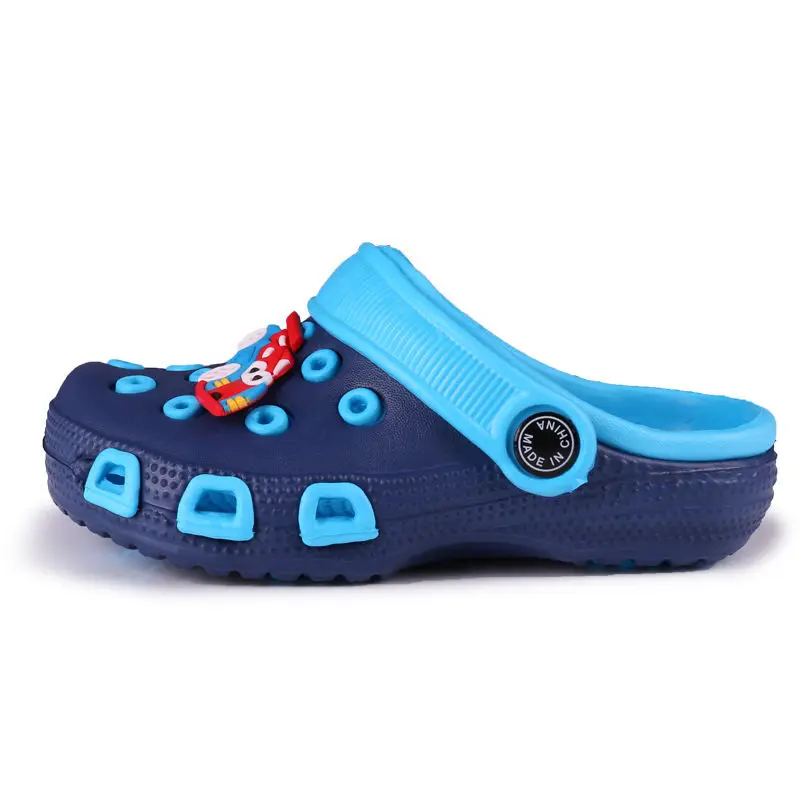 

Children Mules Clogs Kids Summer Garden Shoes Girl Boy Beach Shoes Candy Color Hole Baby Shoes