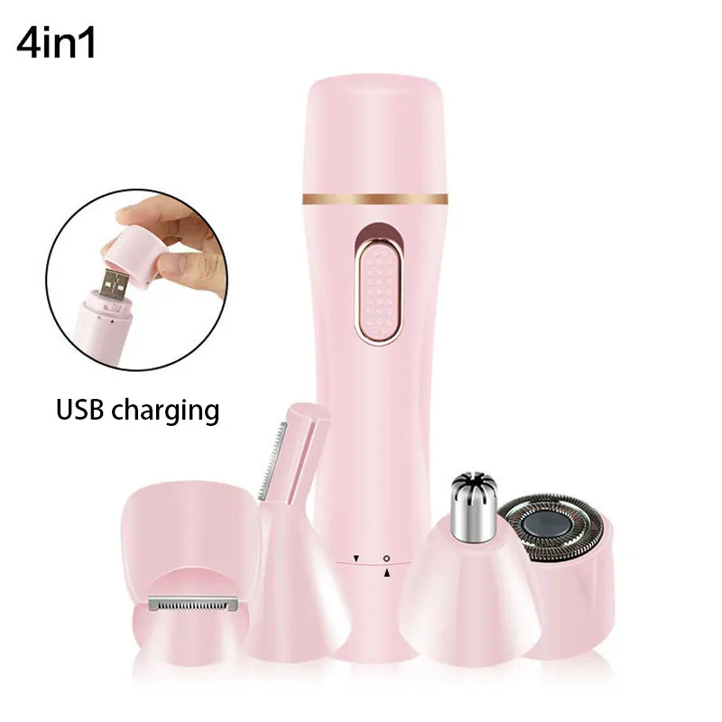 Мини USB Электрический триммер для бровей Многофункциональный Эпилятор