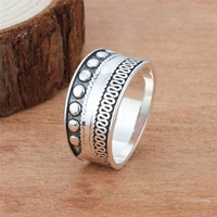 vintage women rings solid wave rings wedding engagement party gift jewelry for girl ring accessories