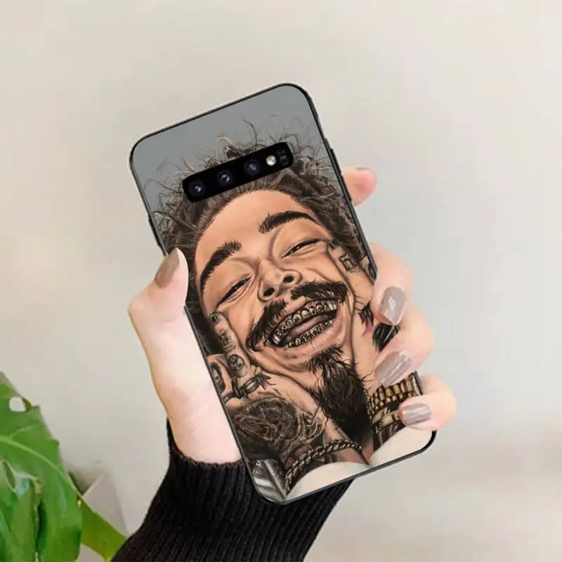 Художественный чехол Yinuoda Post Malone для телефона Samsung S 4 6 7 5 8 9 10 20 plus lite edge S10 5G |