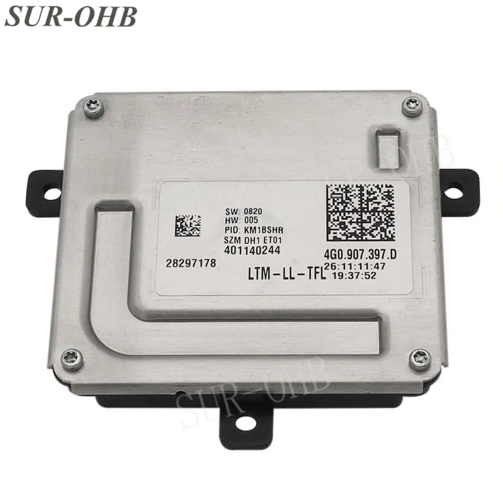 Toua-reg 7P5 4G0907397D LTM-LL-TFL светодиодсветодиодный ходовые огни DRL балластный модуль