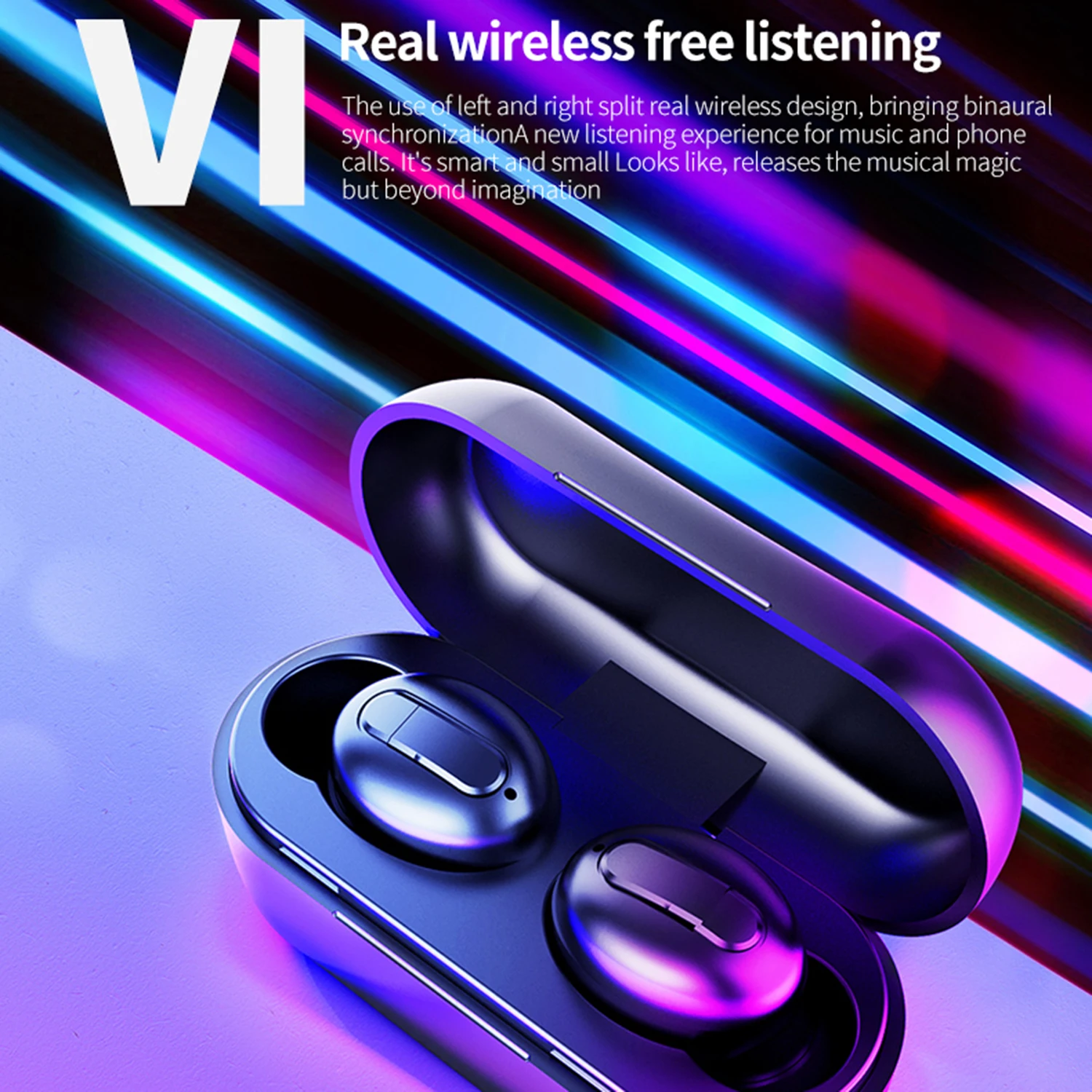 

Настоящие беспроводные наушники Bluetooth 5,0 TWS наушники с микрофоном IPX5 водонепроницаемые беспроводные наушники-вкладыши Спортивная игровая г...