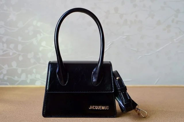 Jacquemus мини маленькая квадратная сумка через плечо, сумка через плечо, посылка, клатч, Женский дизайнерский кошелек, сумки для отдыха, Bolsos Mujer - Цвет: black