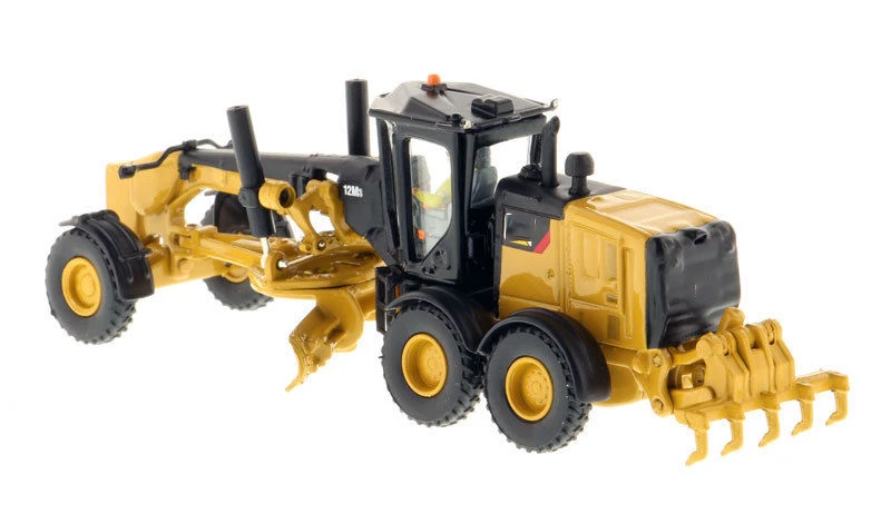 

1/87 Scale Engineering Truck Model Toys Alloy Diecast 12M3 Motor Grader 85520 Children Fas Gifts for Collection Gift