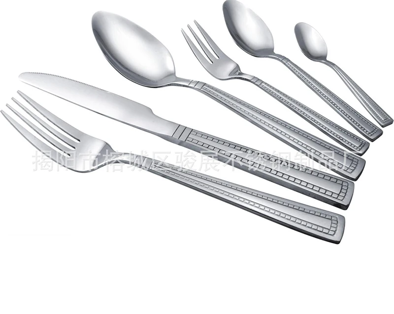 Набор столовой посуды из 84 предметов вилка ложка ножи столовые приборы наборы