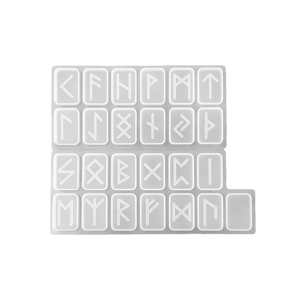 DIY прессформа из смолы зеркальная энергия символ руны Зеркало силиконовый