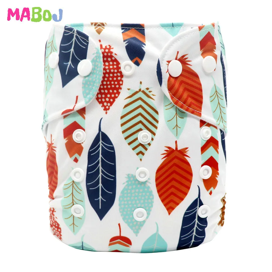 PD4-6-10 MABOJ тканевые подгузники, детские тканевые подгузники, многоразовые подгузники, моющиеся подгузники, водонепроницаемые, дышащие, регулируемые, опт, Прямая поставка - Цвет: PD4-6-10