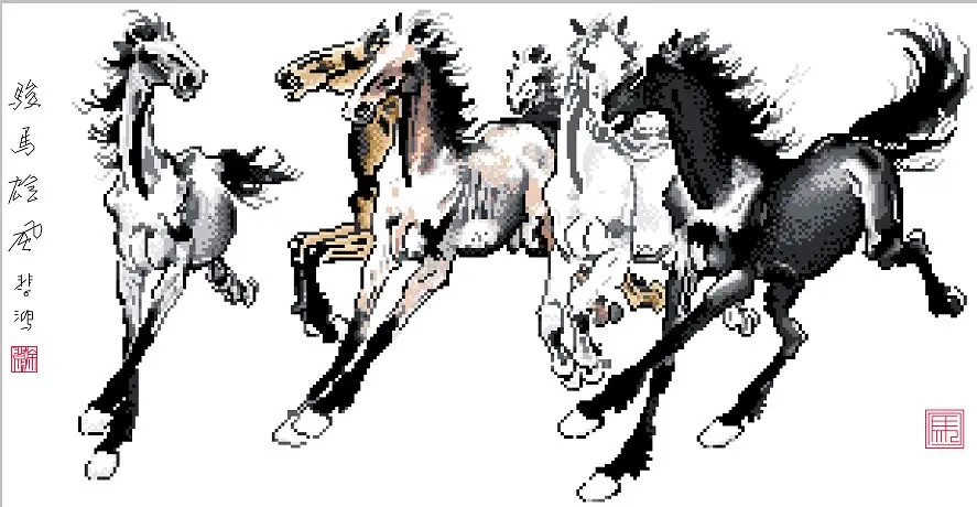 

ZGF061 For Needlework Kit NOT PRINTED Cross stich Painting Set Cross Stitch Kits Cross-stitch Embroidery Set Stitch Kits Cross