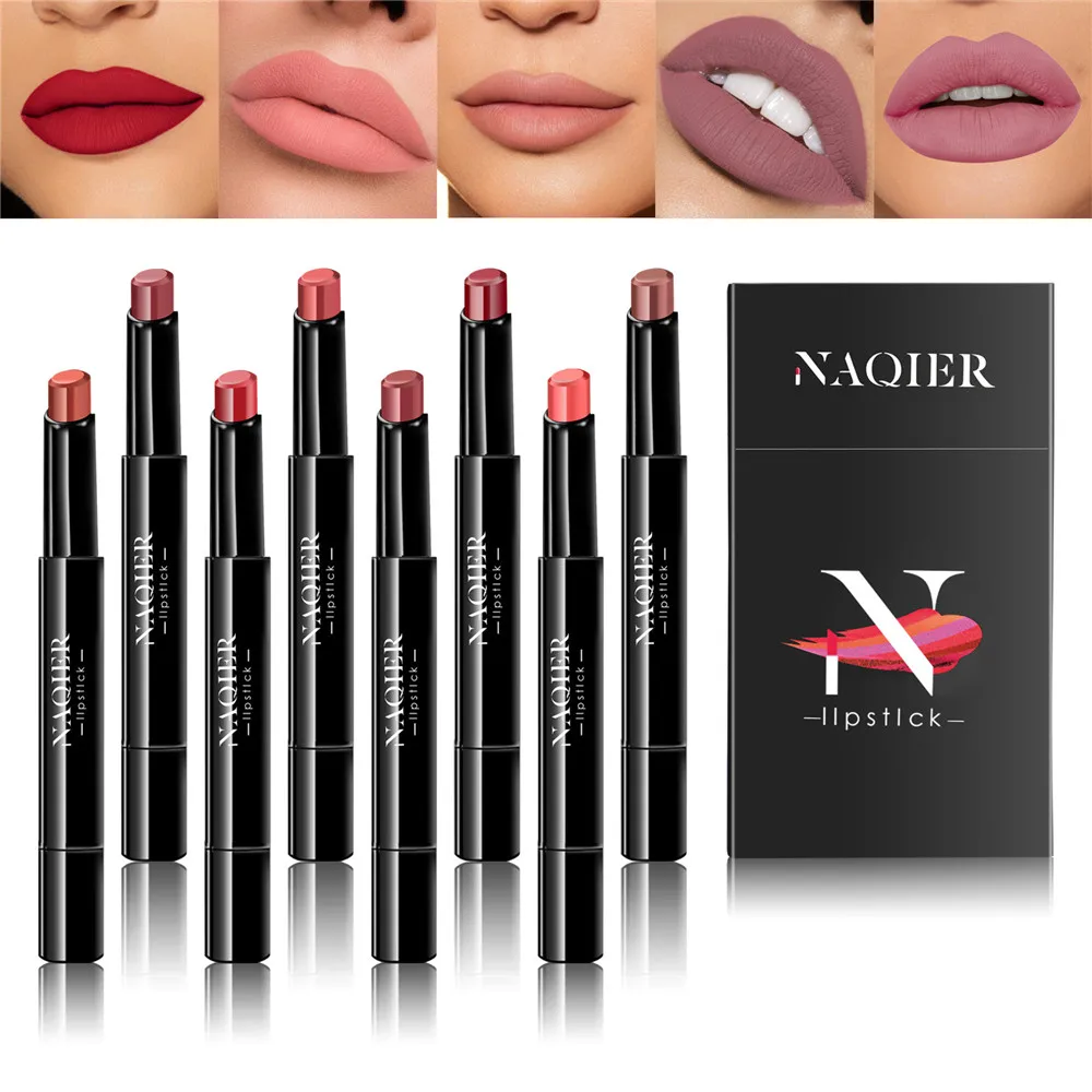 

Sexy Lipstick Moisturizing Matte Lipstick Natural Red Lips Long-Lasting Lipstick Lip Makeup Non-Stick Cup Lip Gloss Cosmetics