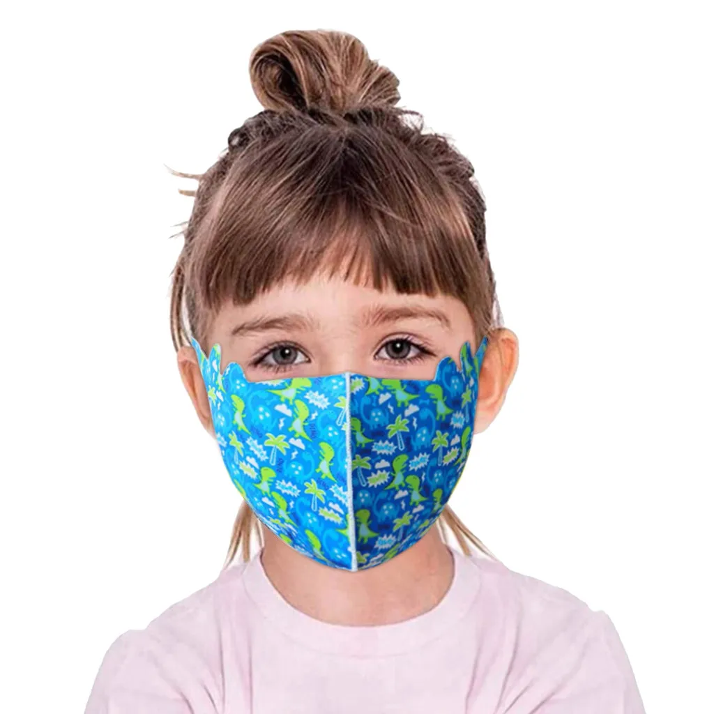 3Pcs 3D Cotton Mouth Kids Mask Anti Haze Dust Washable Reusable Child Dustproof Mouth-muffle Summer Face Masks | Красота и здоровье