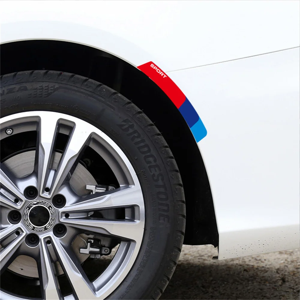 Наклейки на автомобильное колесо с защитой от царапин и бровей модифицированные