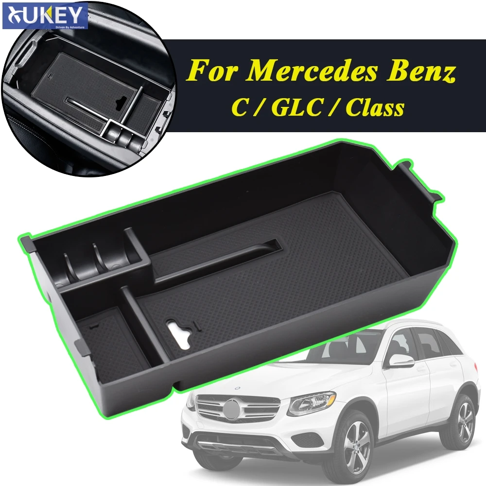 Поддон центральной консоли для Mercedes Benz C GLC Class W205 C180 C200 C260 C300 GLC200 GLC260 GLC300 ящик