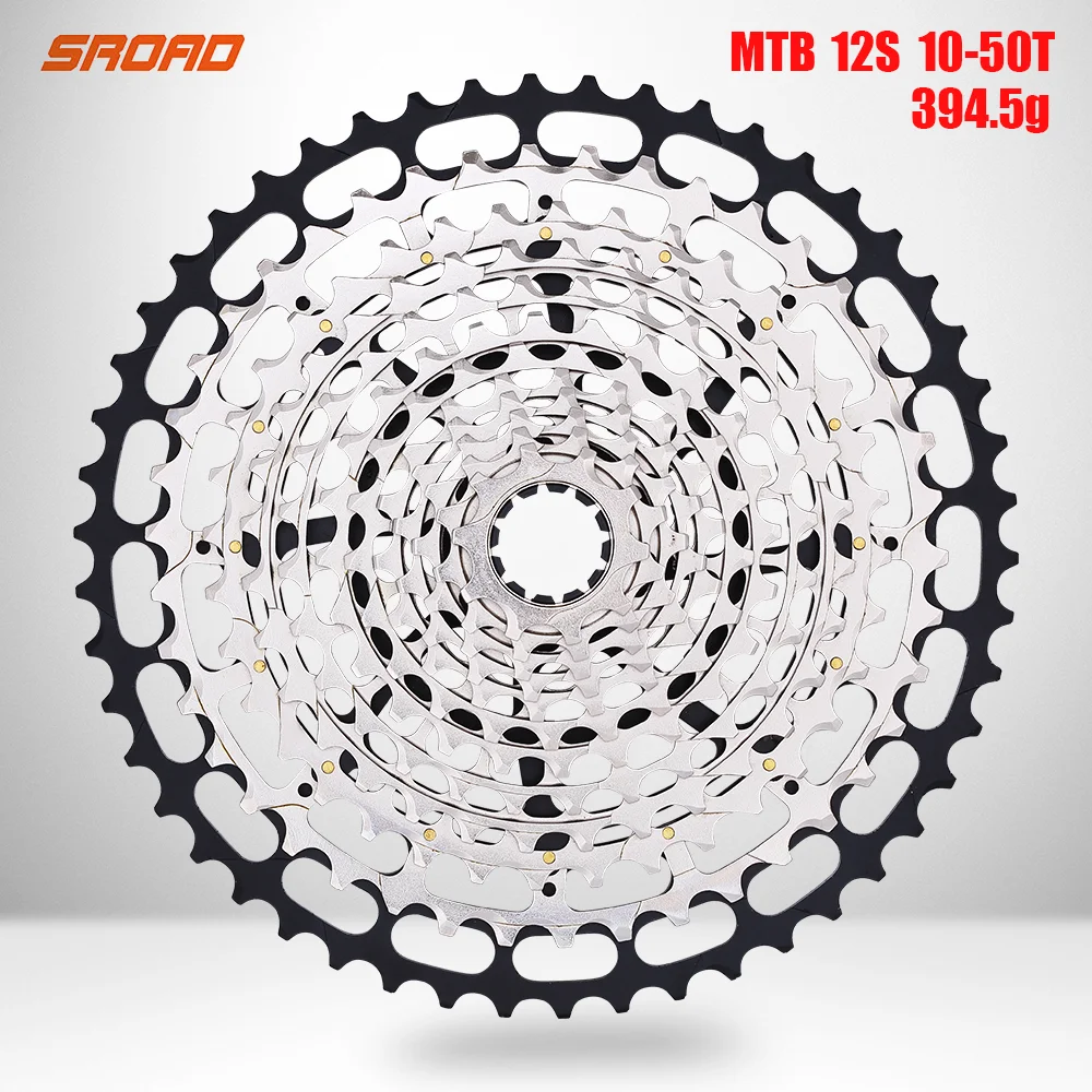 Велосипедная кассета SROAD 12 s Cassette10-50T speed велосипедная CNC Freeewheel подходит для SRAM XD Super