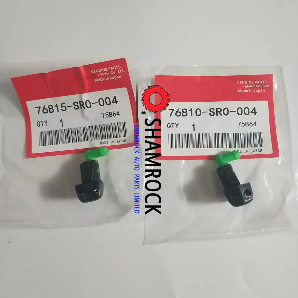 

Original Windshield Washer Hood Nozzle Set OEM 76810-SR0-004/76815-SR0-004 fit for 1984-2001 Aacura Integra Hhonda Civic Accord
