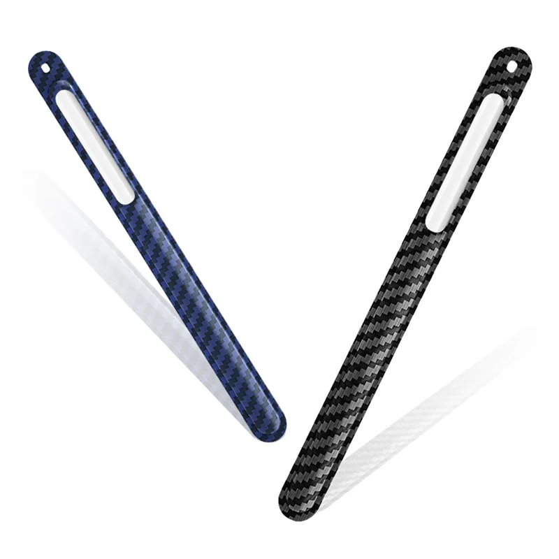Carbon Fiber Leather For Apple Pencil 2nd Generation Case iPad 2 Holder Tablet Touch Pen Stylus Accessoires | Компьютеры и офис