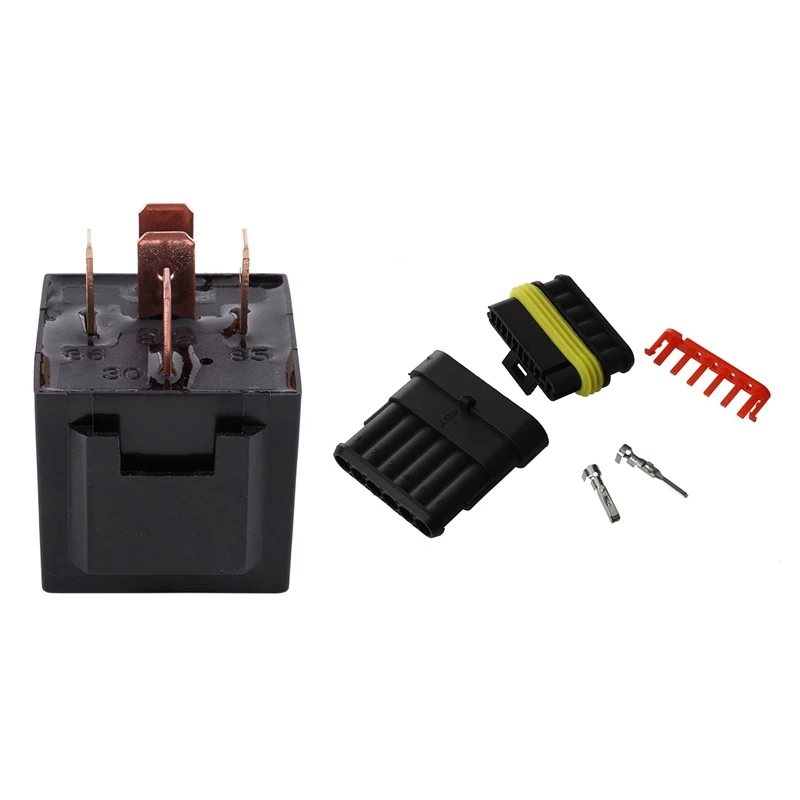 5 комплект 6 Pin Путь Водонепроницаемый Электрический провод разъем и 40A AC/DC 12V