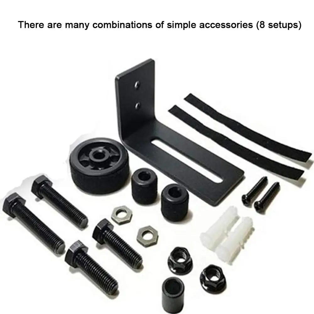 8 в 1 углерода Сталь регулируемые раздвижные пол руководство для сарая