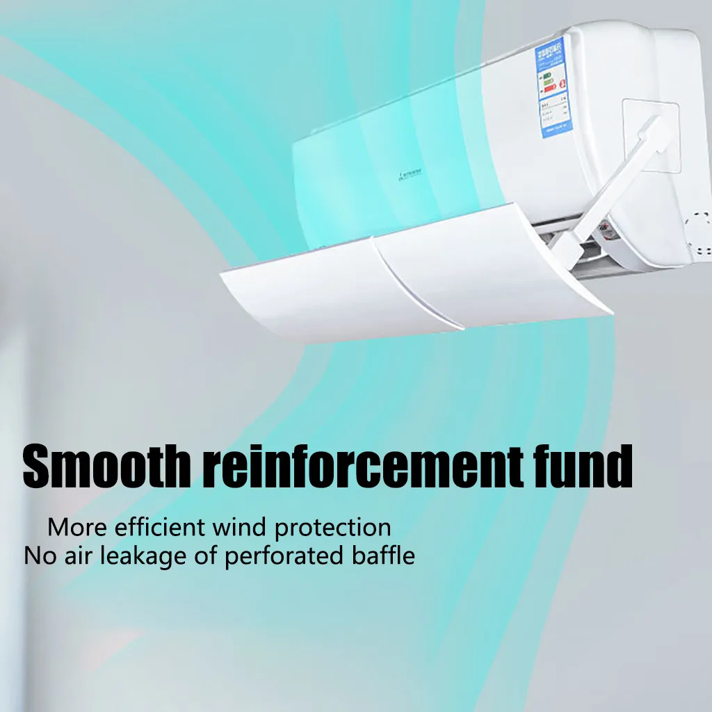 

Adjustable Air Conditioner Deflector Vent Deflector Direct Blowing Baffles Air Conditioning Cover Retractable Air Outlet Wind