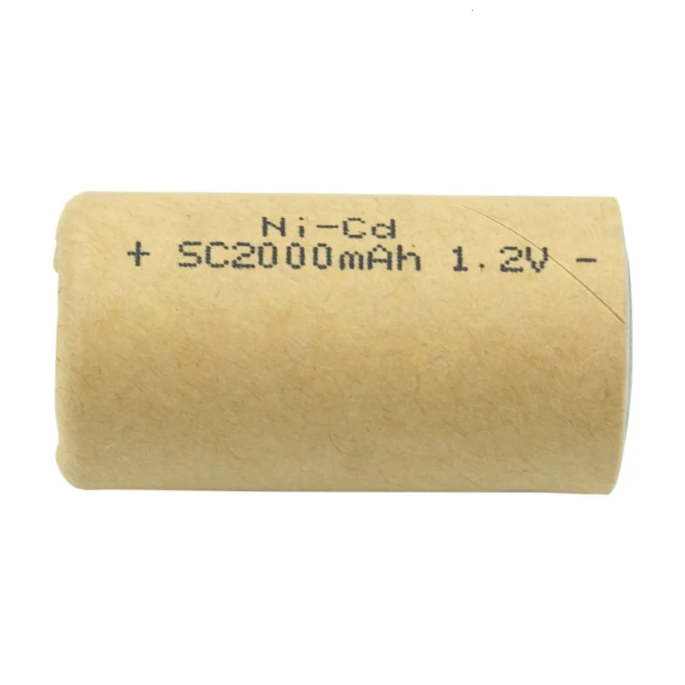 Sub C SC 2000 мАч Ni CD NI-CD 1,2 В аккумуляторная батарея высокая скорость разряда 10C для электрических инструментов аккумуляторы электроинструмента