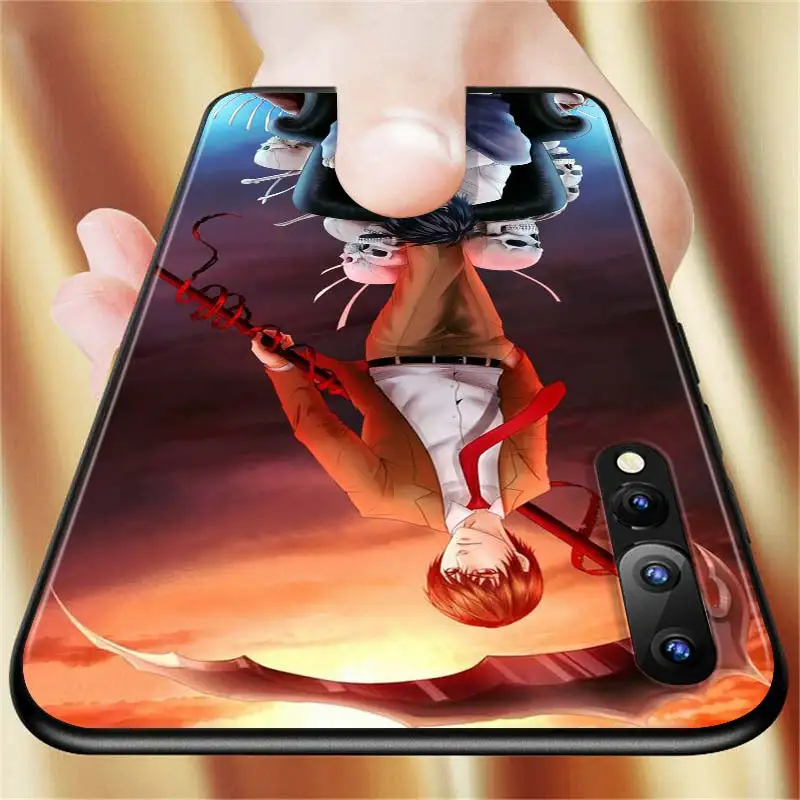 

Death Note Ryuk kira Back Silicone Phone Case for Samsung Galaxy A90 A80 A70S A60 A50S A40 A20E A20 A10S Soft Black Cover