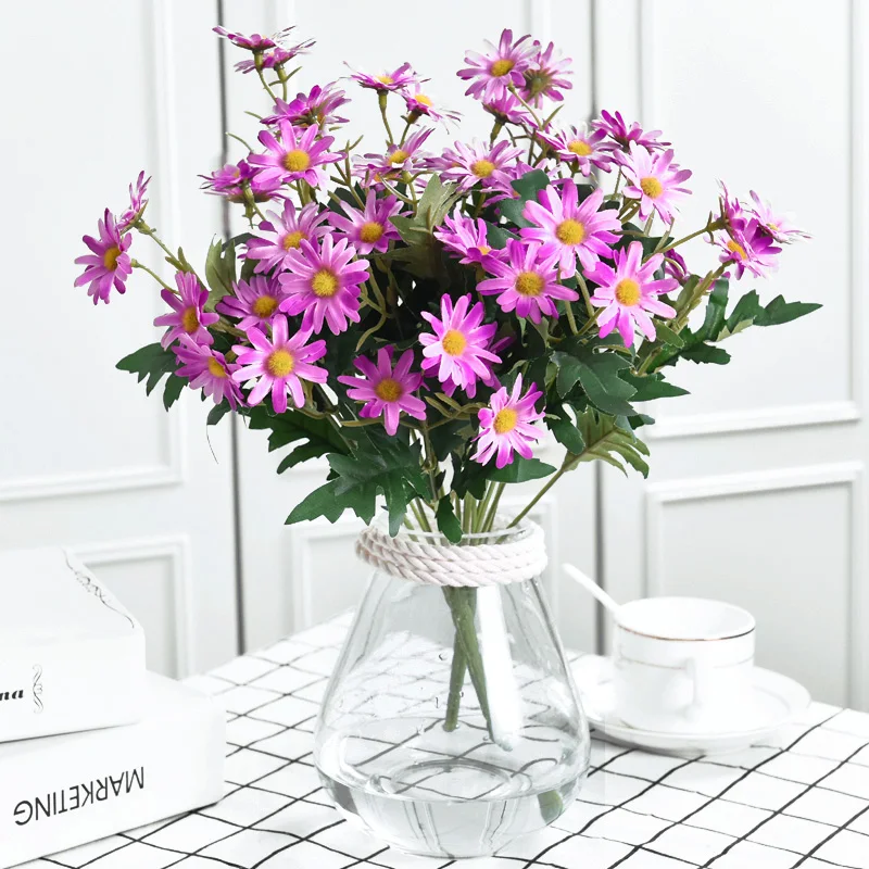 

Small fresh simulation flower small daisy floral ins home living room decorations silk flower flower arrangement shooting props
