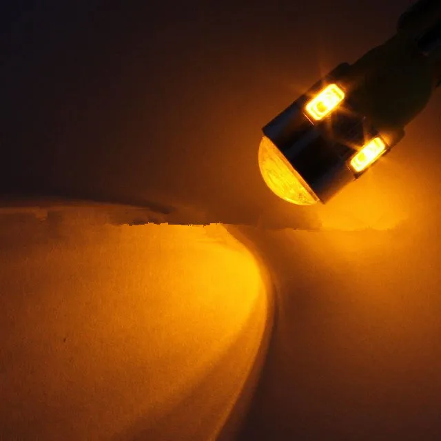 6X высокой мощности T10 w5w водить автомобиль светильник t10 6smd 10smd 5630 5w5 12v t10 белый автомобиль лампы интерьер светильник w5w t10 canbus error free