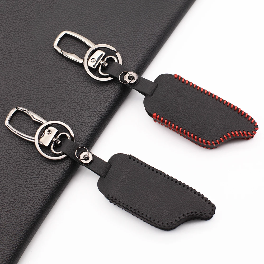 

High Quality New Leather Key Case for Starline B9 B9 / B91 / B6 / B61 / A91 / A61 / V7 C9 LCD Shape Of Remote Car Alarm Cover
