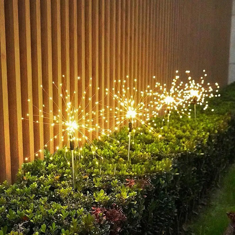 

Solar Powered Outdoor Grass light Lamp 90/120/150 LED For Garden Lawn Landscape Lamp Holiday Light solar light outdoor