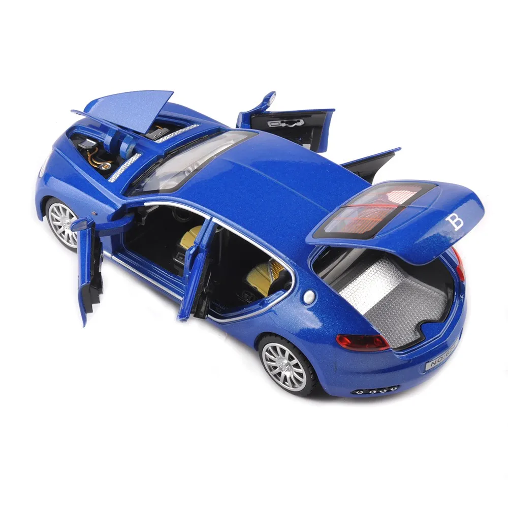 Звук и светильник 1:32 Bugatti Veyron 16C Galibier Diecast металлические модели автомобилей сплав