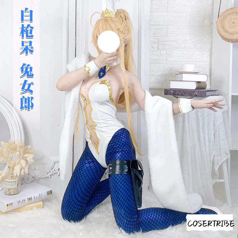 Линейка аниме Fate Grand Order FGO арутория подвеска кролик Униформа сексуальная одежда