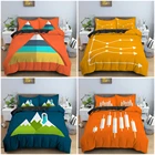 Роскошный комплект постельного белья с графическим дизайном, пододеяльник с застежкой-молнией, Королевский Комплект постельного белья с одеялом, домашний текстиль