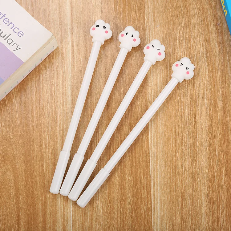 1 шт. шариковая ручка с белыми облаками 0 5 мм|Шариковые ручки| |