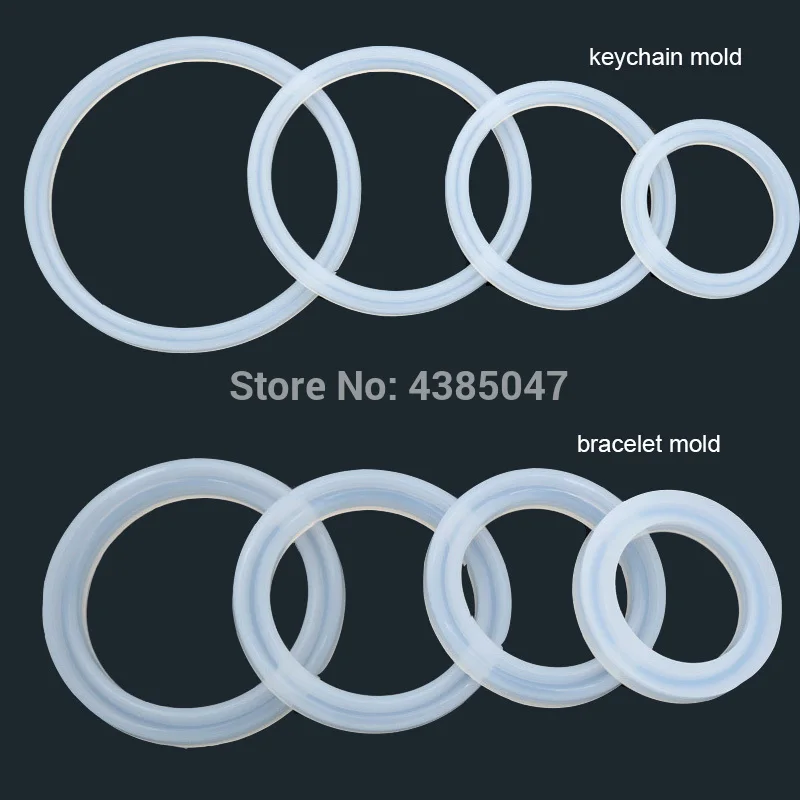 

1 шт. 60/70/80/90/100/120 силиконовая Ювелирная форма бриллиантовый браслет для ручного изготовления