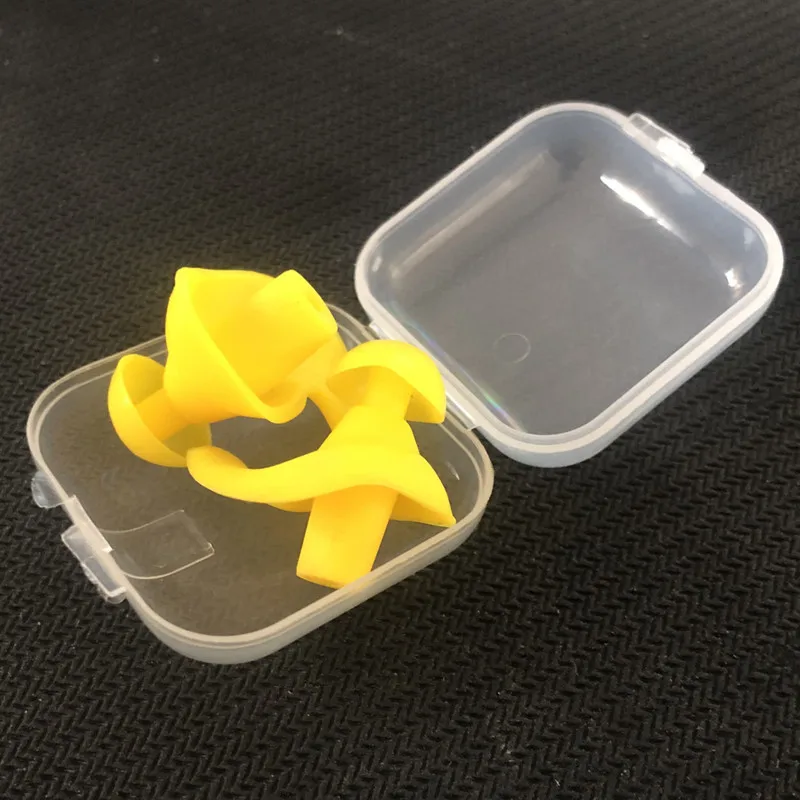 

High quality adult swimming waterproof professional silicone earplugs high quality soft noise-proof earplugs