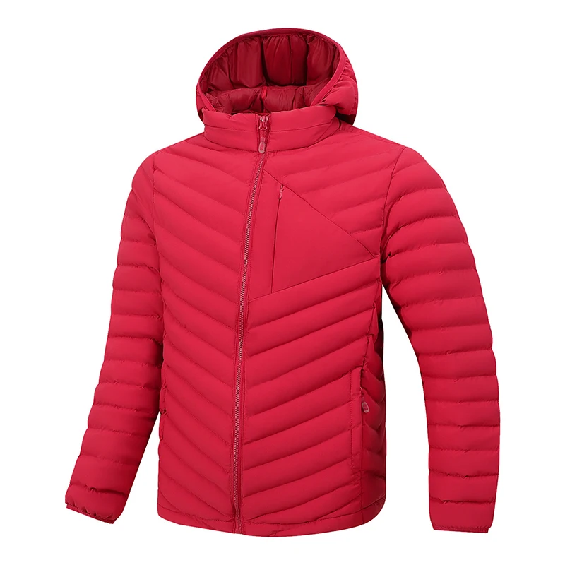 Winter Hooded Man Jacket Warm Thick Windrproof Jacket Parkas Men's Coat Casual Hat Jacket Polyester Outwear Chaquetas Hombre 4XL