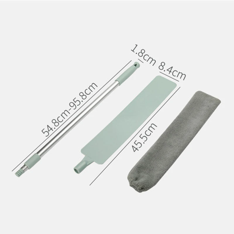 Удобный ложки с длинной ручкой щетка для пыли из нетканого материала пылевых