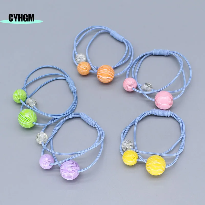 CYHGM нарисованной длинноволосой девочкой Галстуки волос резинка для scrunchies