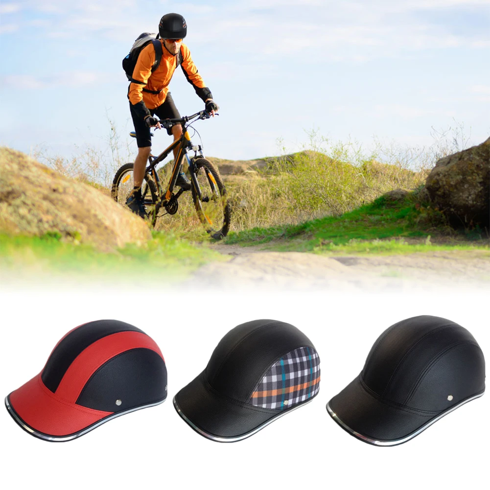 

Motorcycle Half Helmet Baseball Cap Style Half Face Helmet Electric Bike Scooter Anti-UV Safety Hard Hat Moto Vintage Helmet