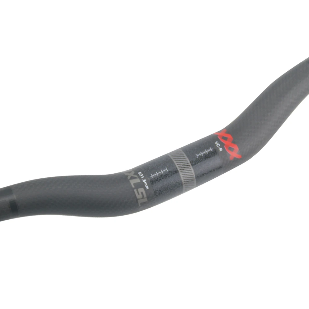 RXL SL 31 8 Mtb руль из углеродного волокна плоский/подъемный стержень 3K матовый