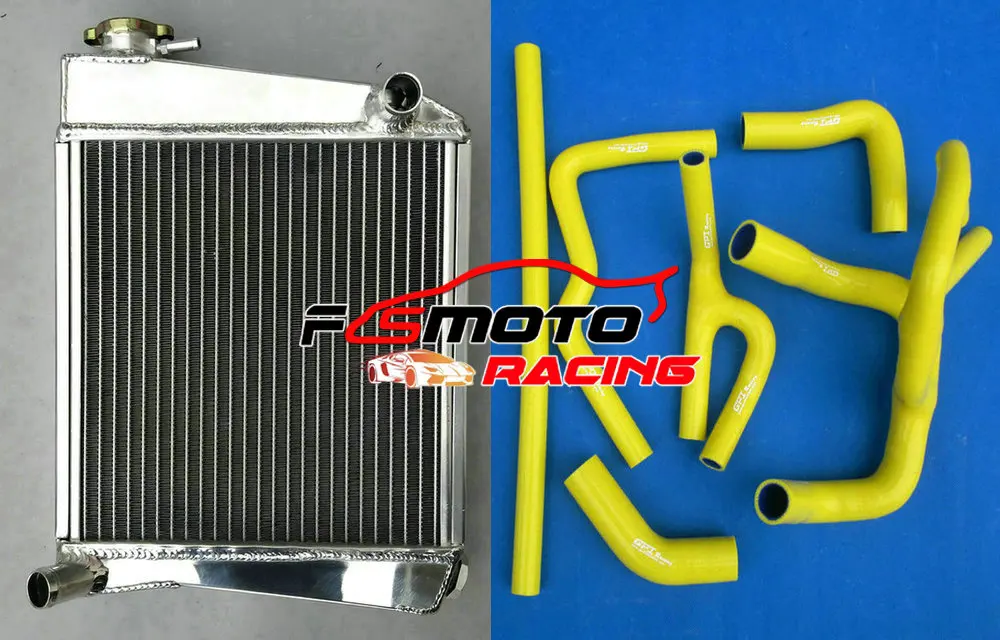 Силиконовые Шланги + алюминиевый радиатор для Остина Rover Mini Sprite/Mayfair 1275 Cooper S SPI NIB