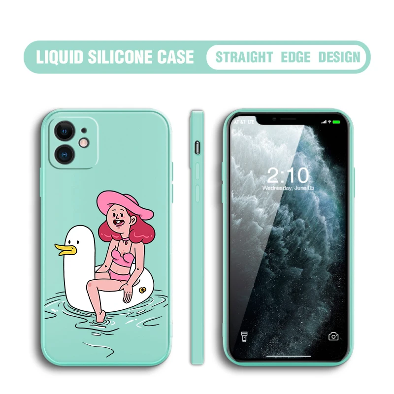 

Nohon Luxury Case for iPhone 12 Pro Max 11 8 7 6 6S Plus Casing for iPhone X XR XS SE 2020 Liquid Silicone Phone Case