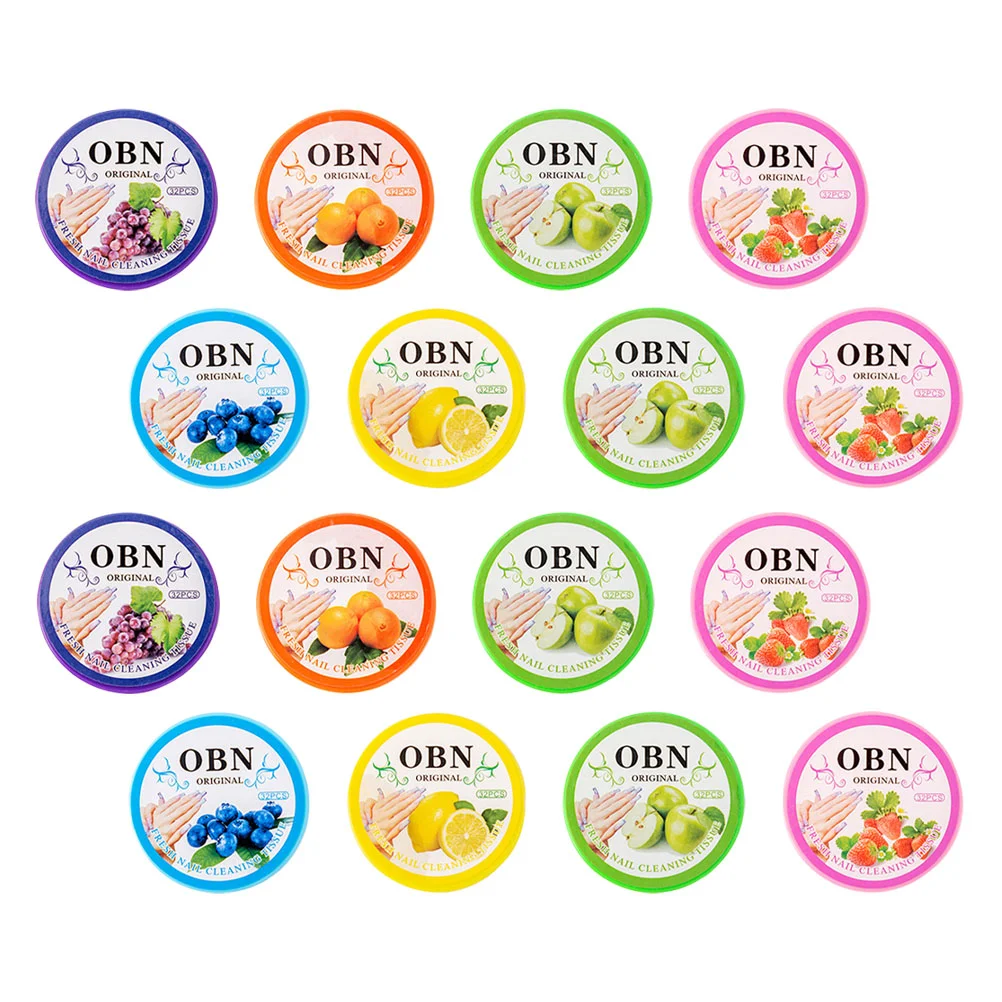 

20 Boxes Fruity Scented Manicure Pads Nail Art Cleaning Pads Manicure Tools