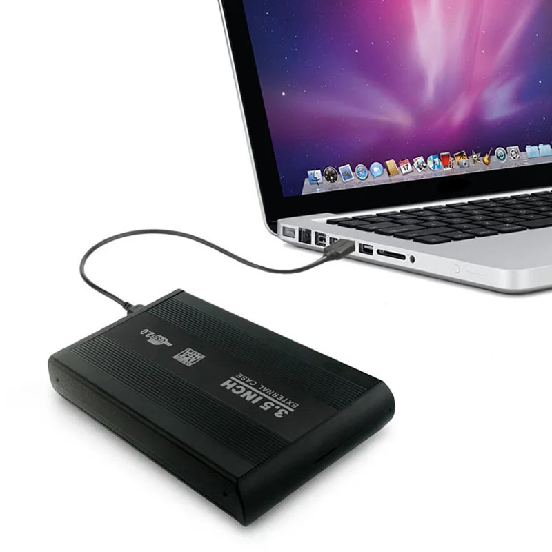 3 5-дюймовый USB 2 0 на SATA порт SSD корпус внешний жесткий диск Корпус твердотельный