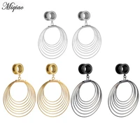 miqiao 2pcs 6 25mm stainless steel dangle ear piercing expansion ear plugs and tunnels stretched flesh tunnels piercing jewelry